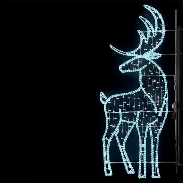 LED Console Deer in Forest 100 x 250cm, Warm White, 220V 13-405_BL