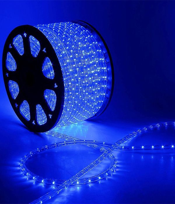 LED Floodlight LTC 13mm, Blue, 36 LEDs/m, 360Ў illumination, IP65, 100m coil 27-102_BL