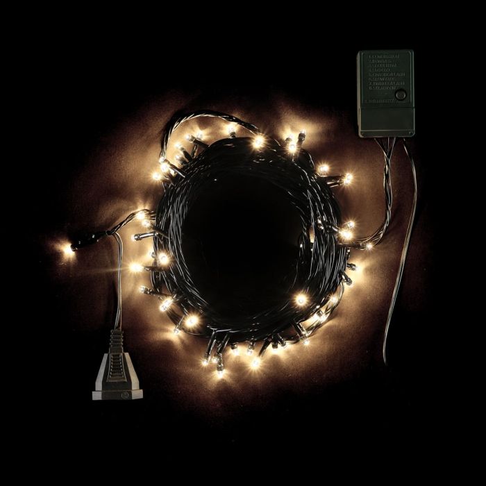 Garland Fringe 3.1 x 0.5m Green 220V, 150 LED, Black PVC Wire, IP54 02-017_BL